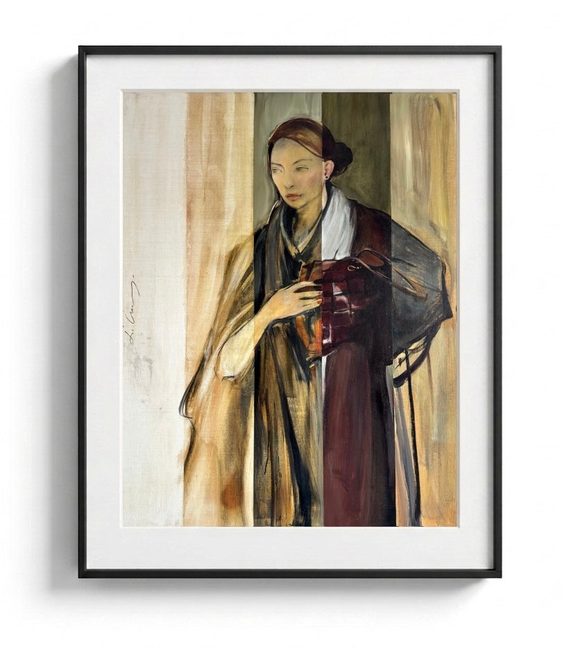 "Reflections in brown" Print