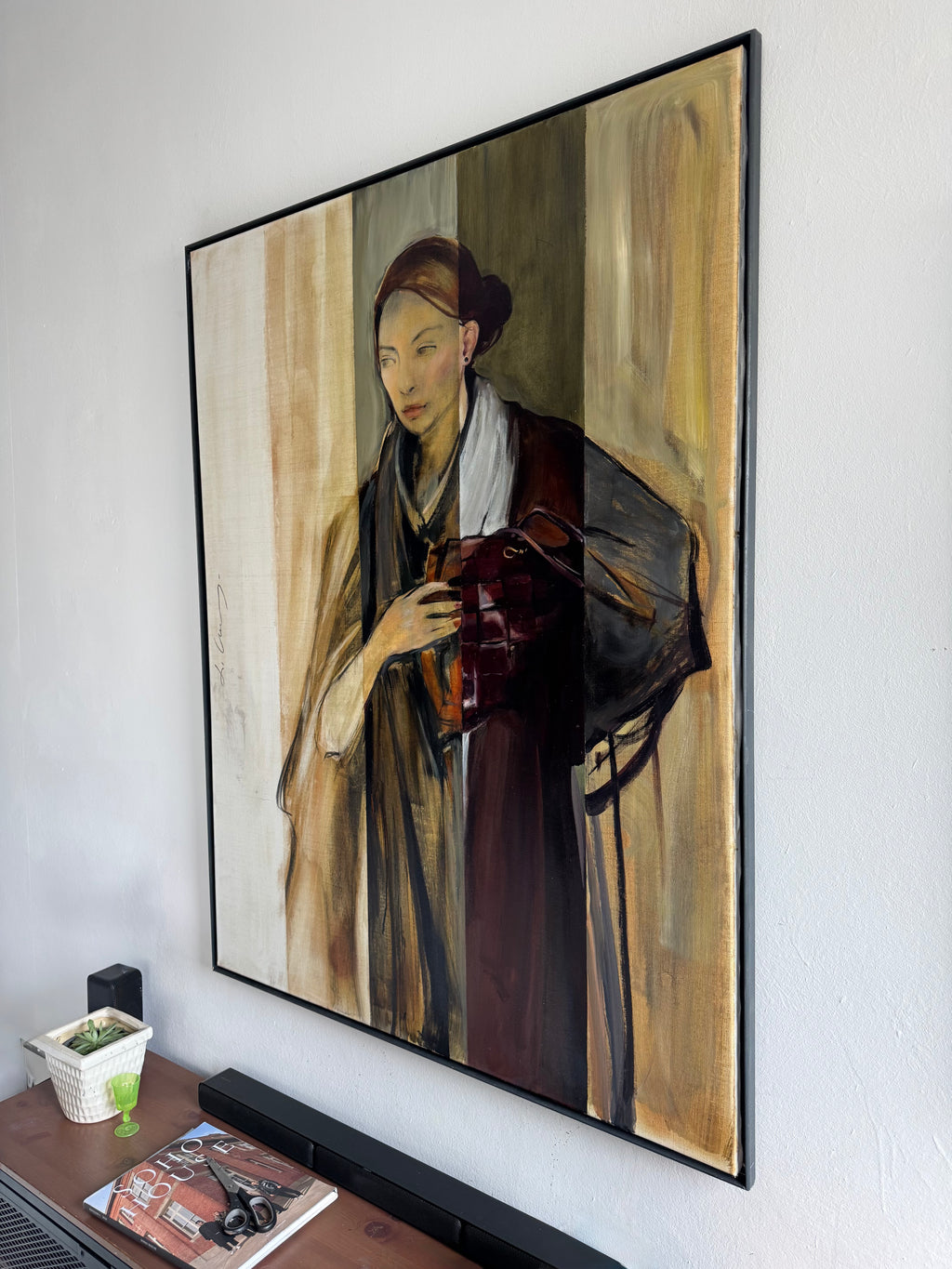 Reflections in brown