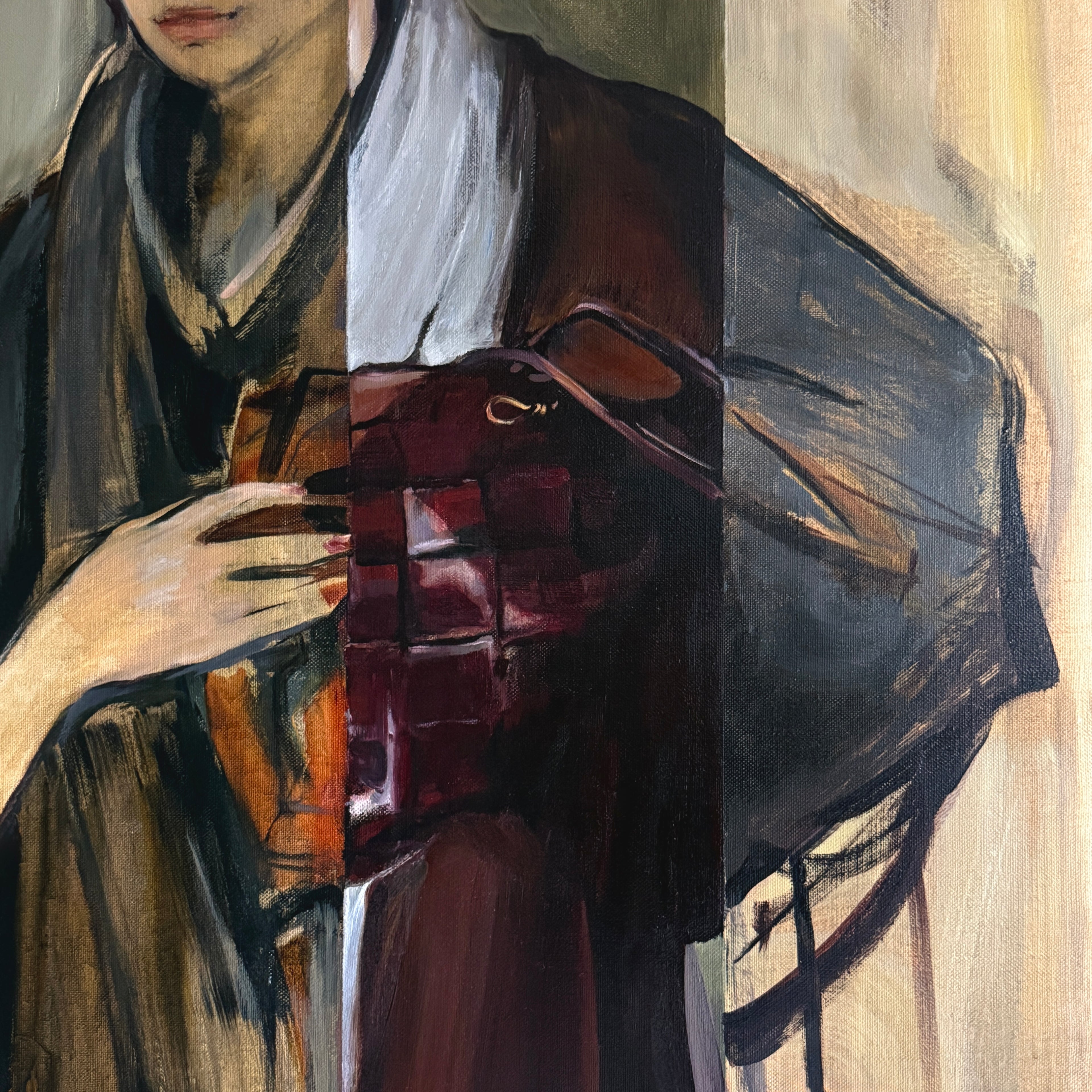 Reflections in brown