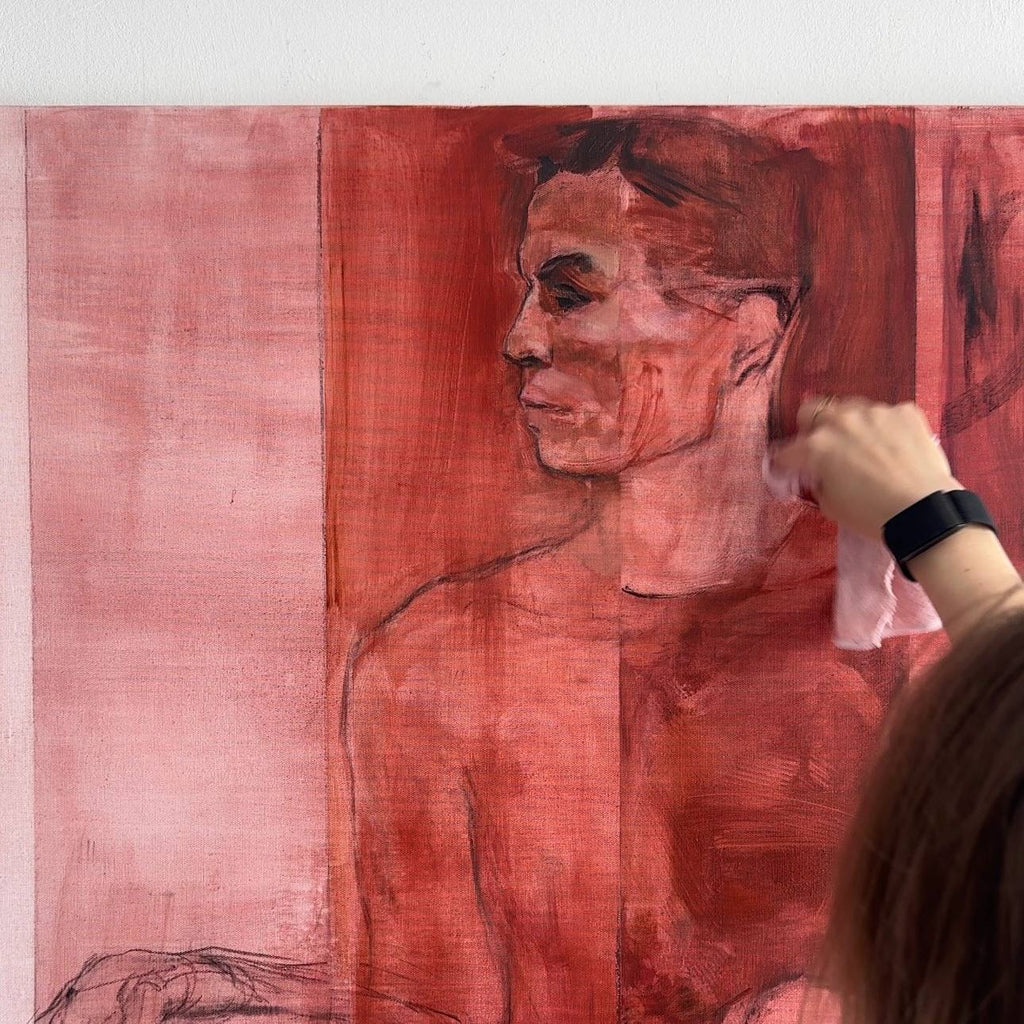 "Football Player" Original